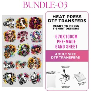 Women's Month DTF Printing Bundle 3